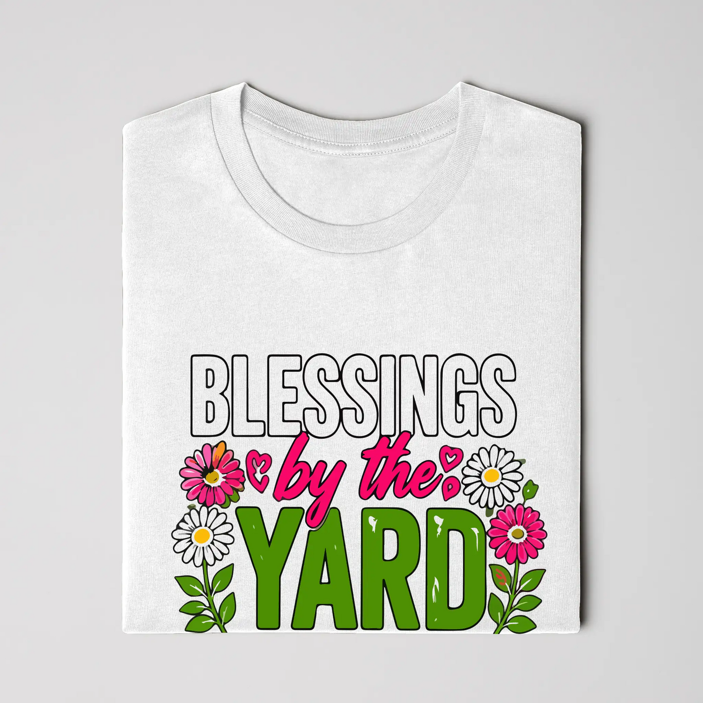 Blessing by the Yard Flowers