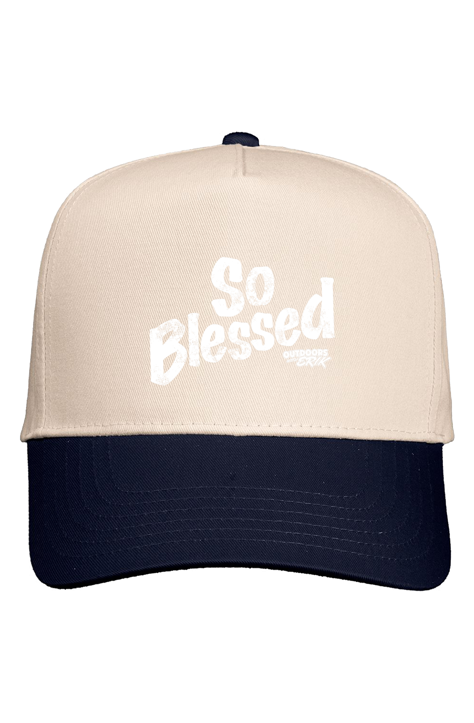 Five Panel Two Tone Cap