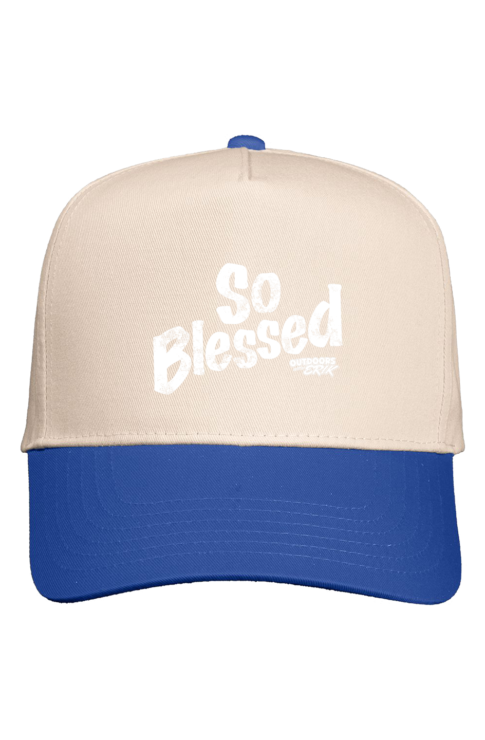 Five Panel Two Tone Cap