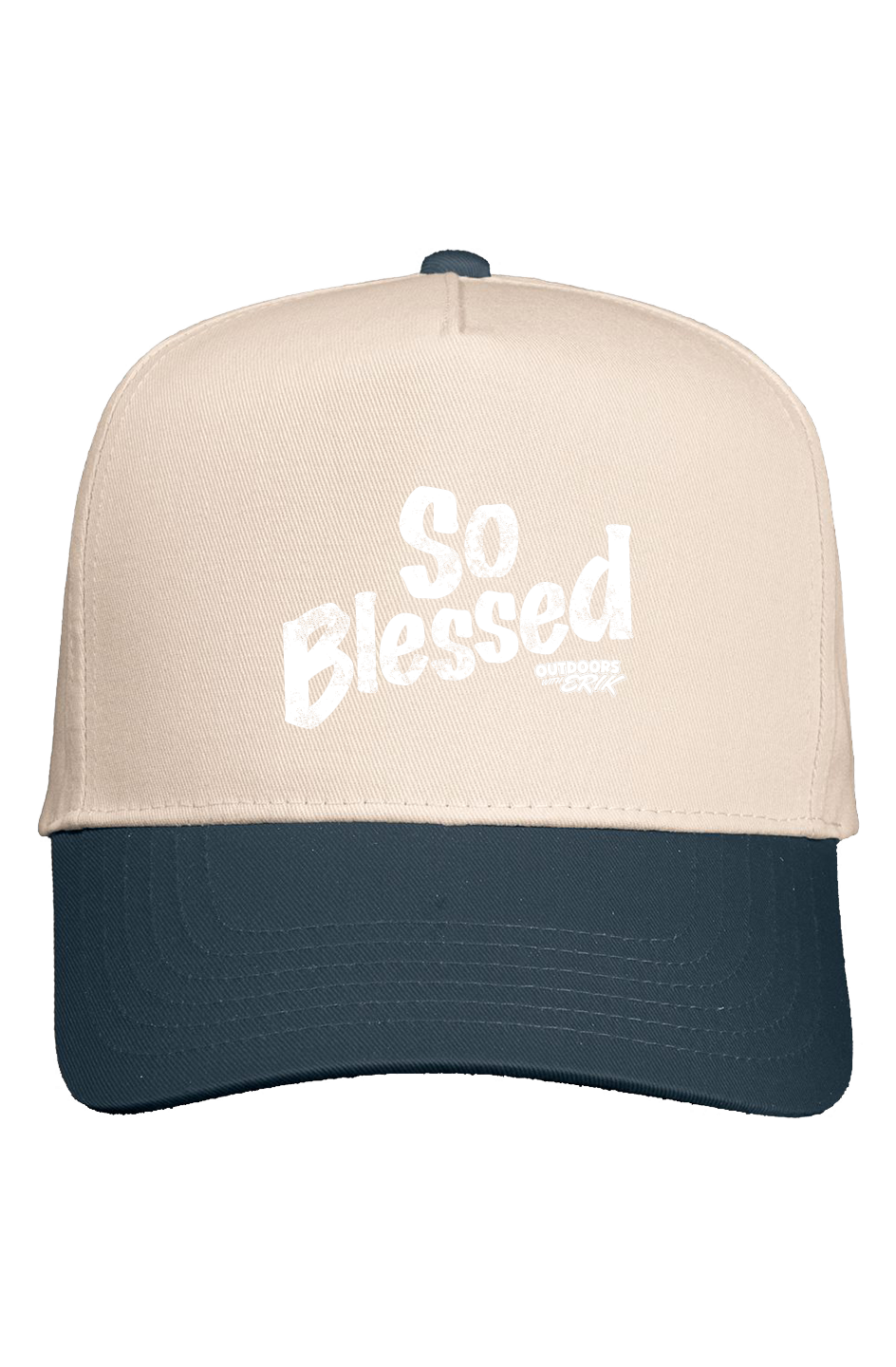 Five Panel Two Tone Cap