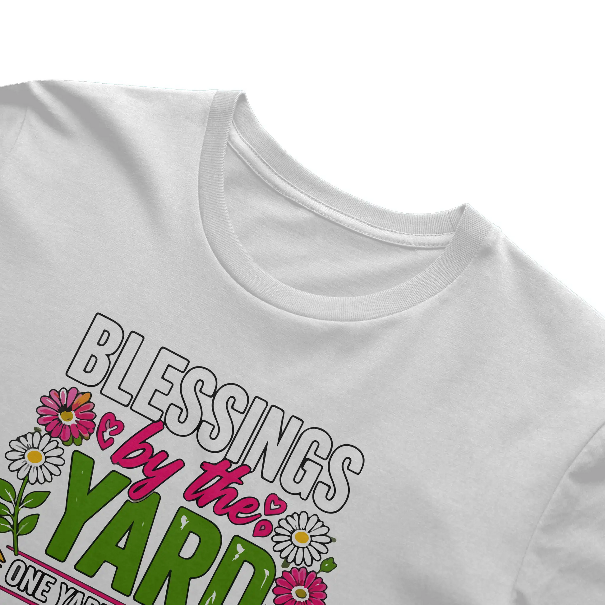 Blessing by the Yard Flowers