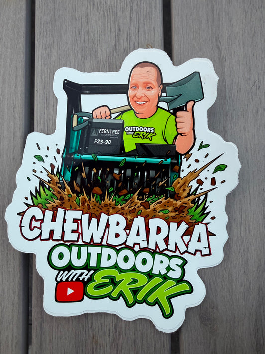 Limited Edition Chewbarka Die-Cut Sticker