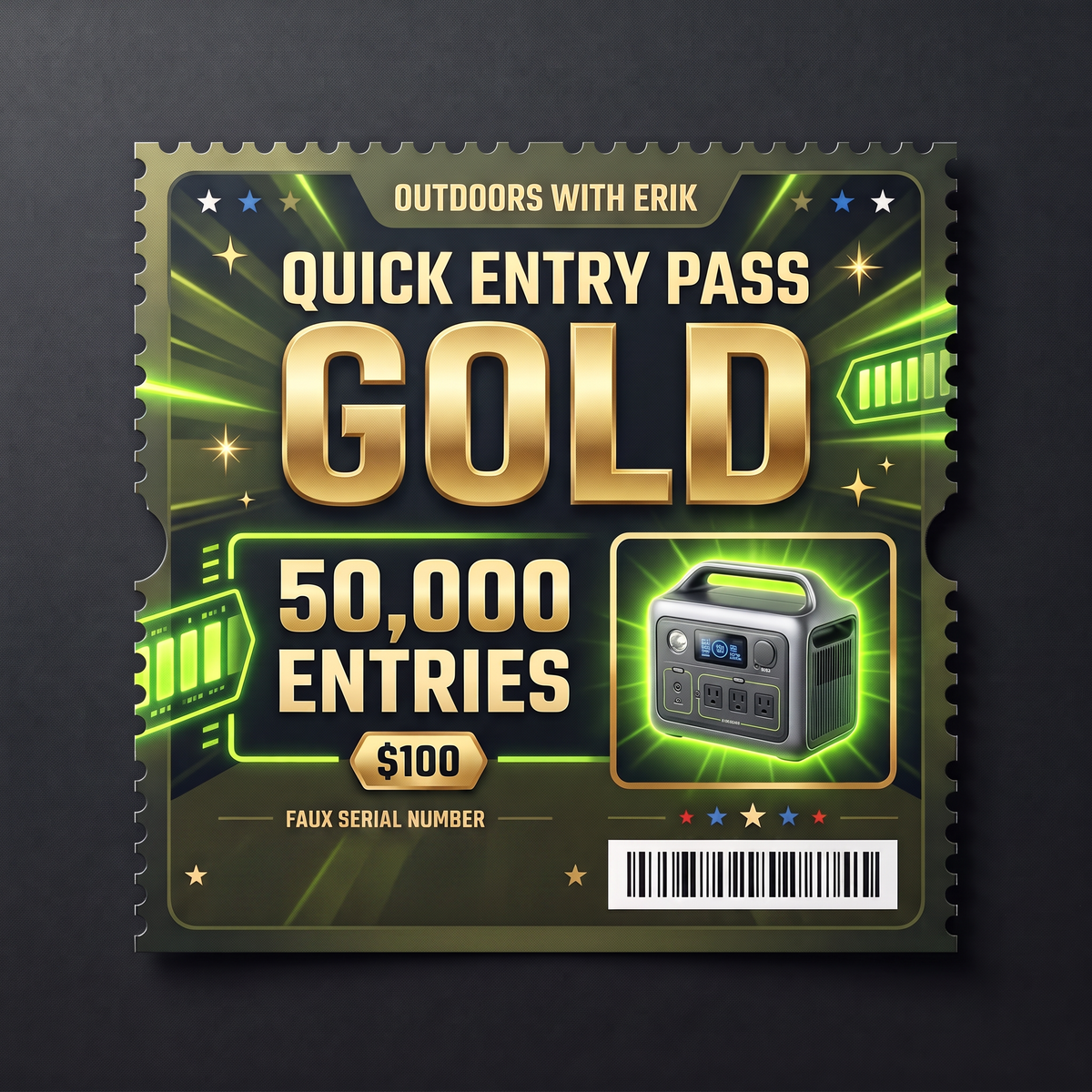Gold Quick Entry Pack